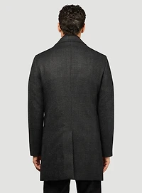Prince of Wales Check Overcoat