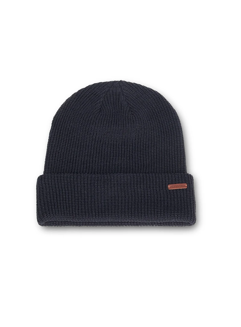 Tuque en tricot marine