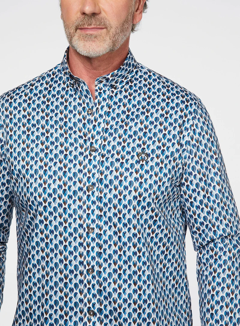 Chemise à gouttes d'eau abstrait