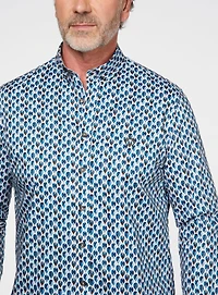 Chemise à gouttes d'eau abstrait