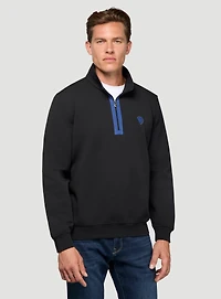 Black Mock Neck Sweater