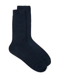 Chaussettes tonales à carreaux