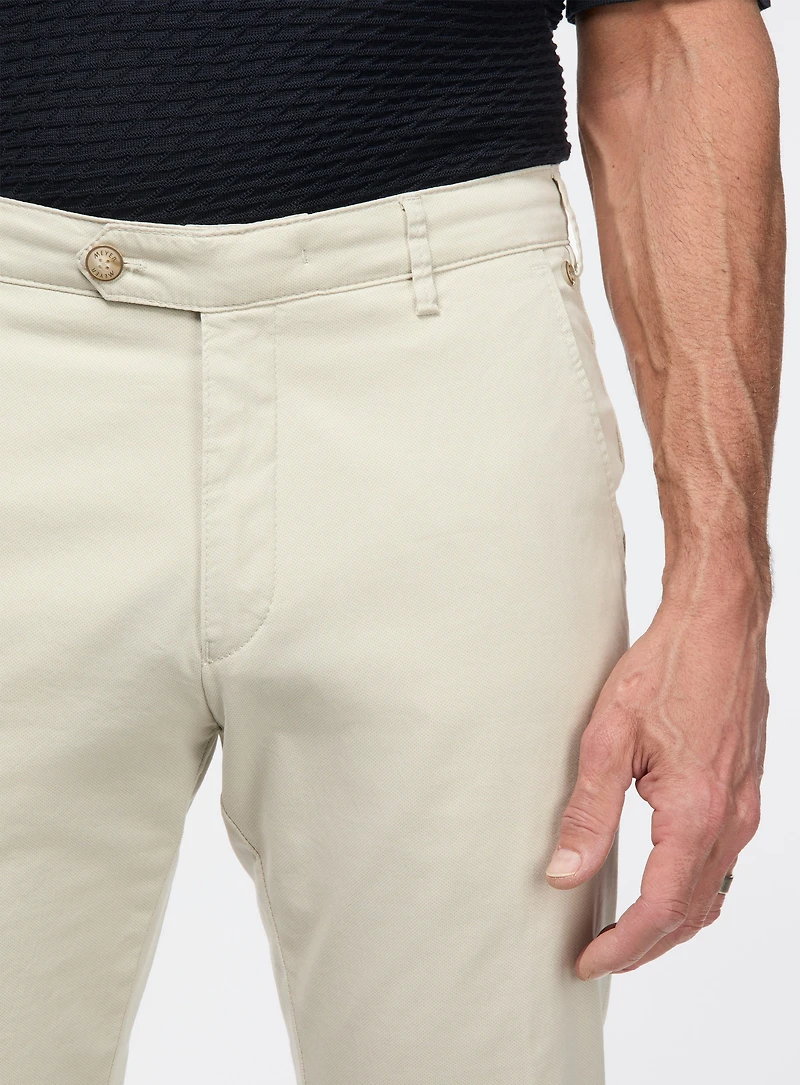 'BONN5075' Micro-Textured Chino