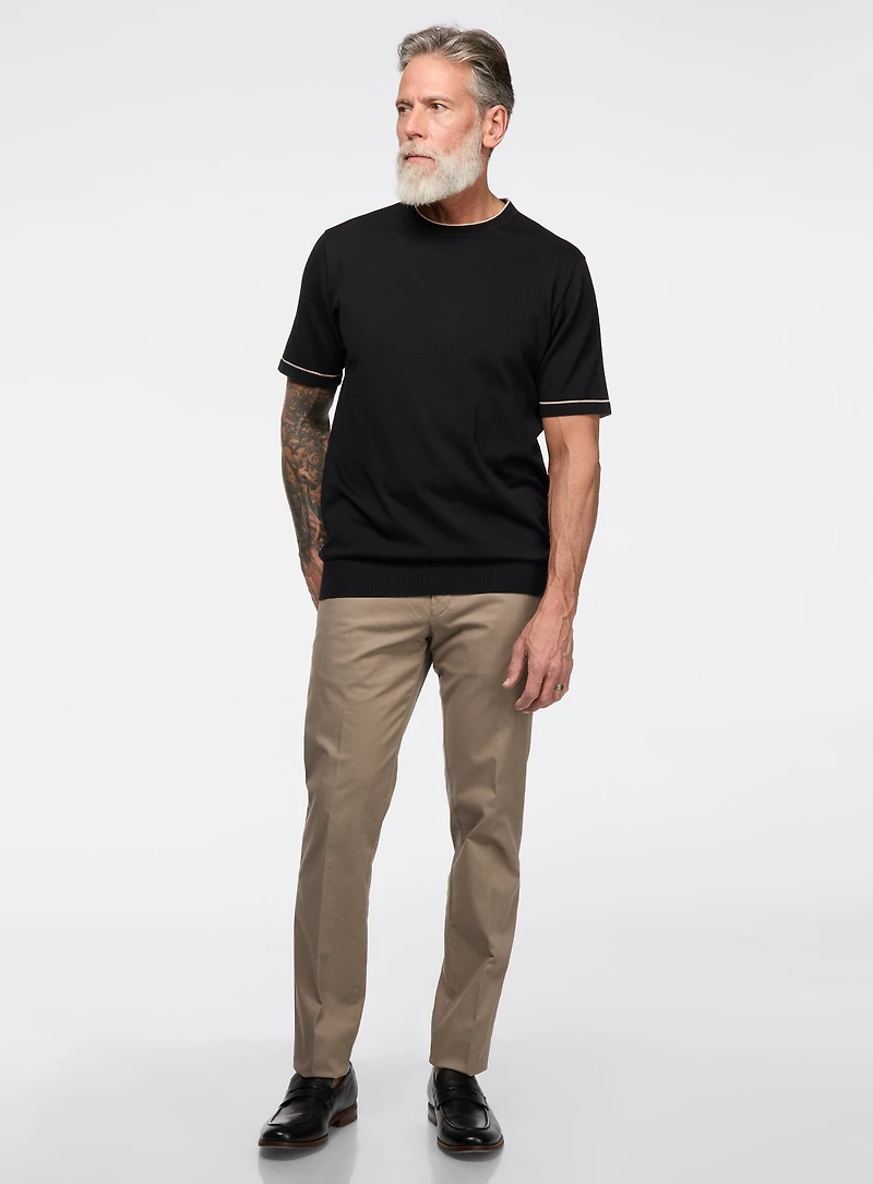 'BONN5075' Micro-Textured Chino