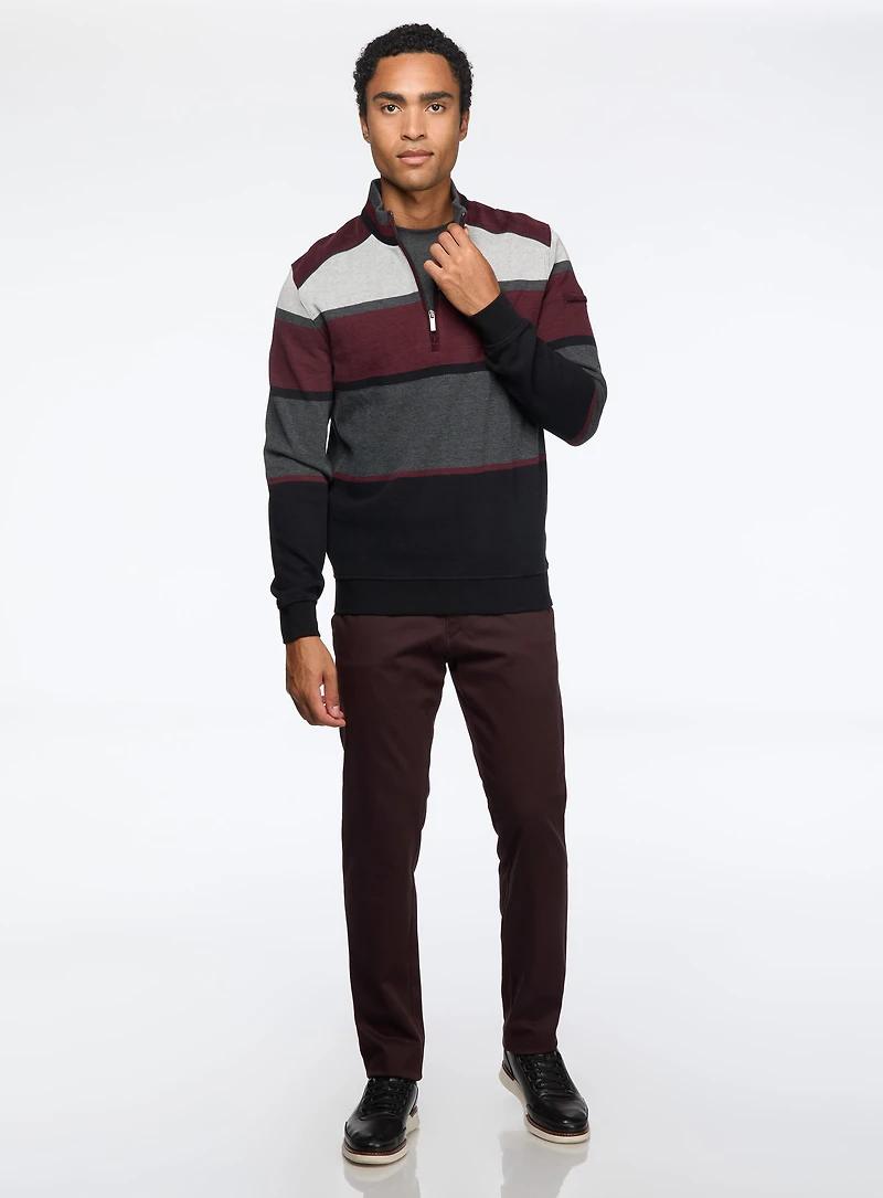 'BONN5654' Micro-Diamond Chino
