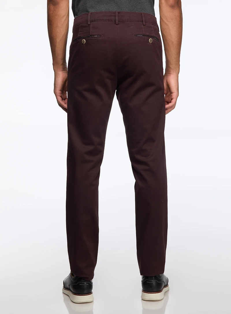 'BONN5654' Micro-Diamond Chino