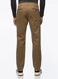 Micro Textured Taupe Chino