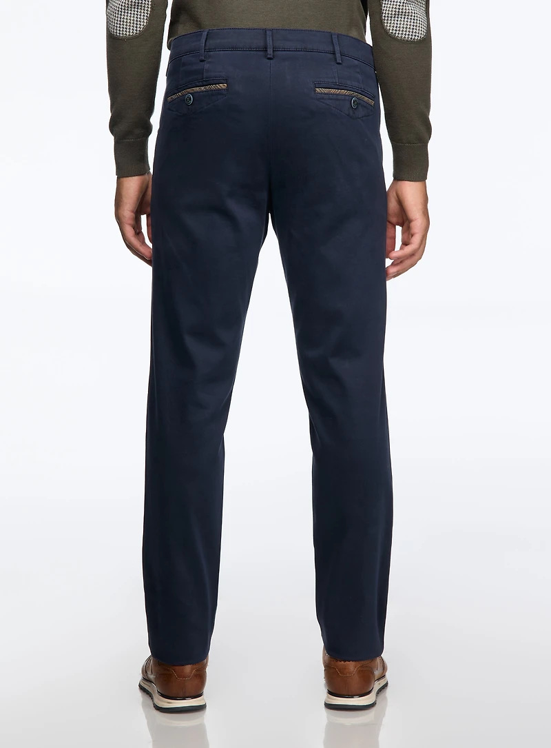 'CHICAGO5617' Micro Textured Chino