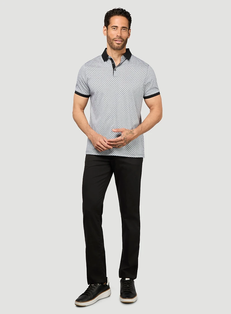 Chino à micro motif 'CHICAGO8121'