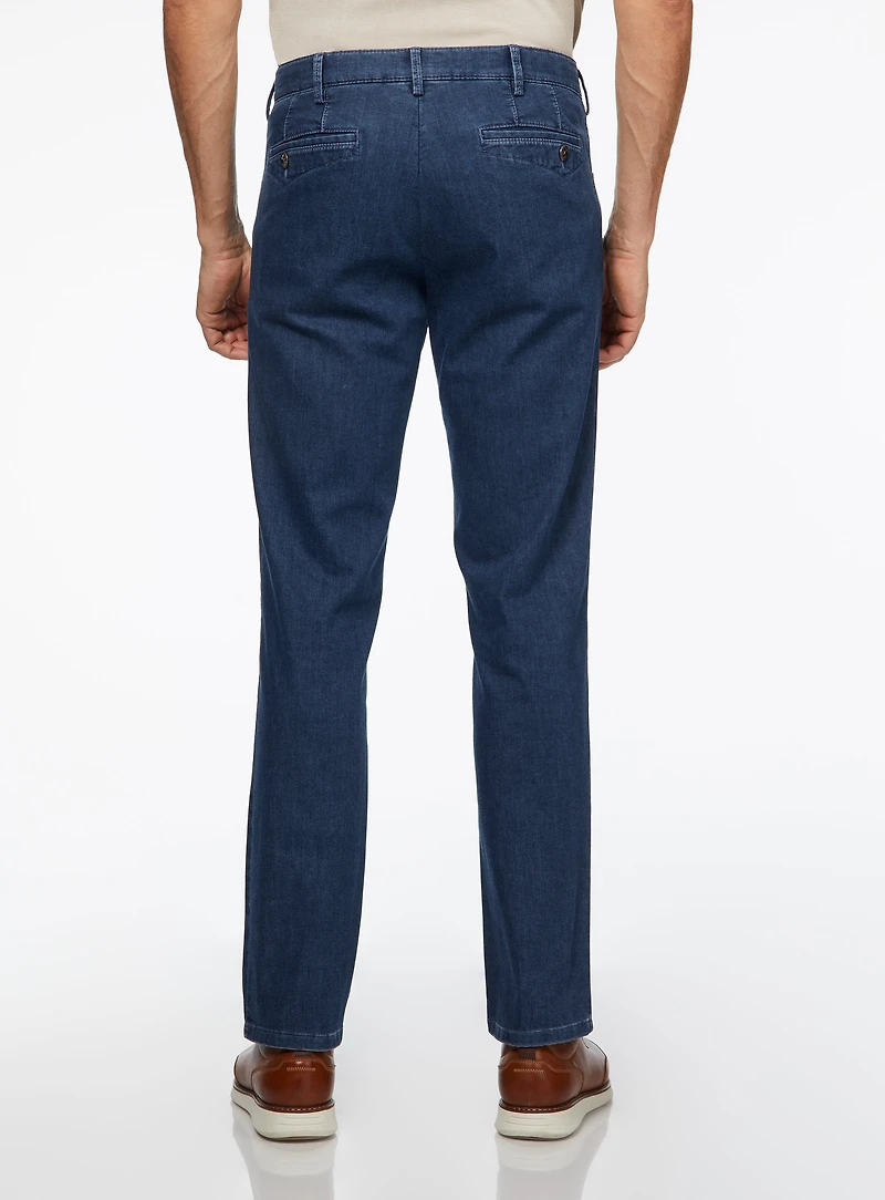 Jeans 'Coolmax' à coutures ocres