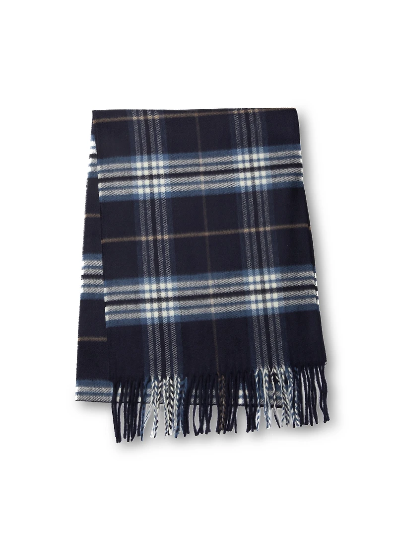 Foulard à grand carreaux