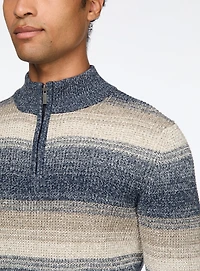 Textured Striped Sweater