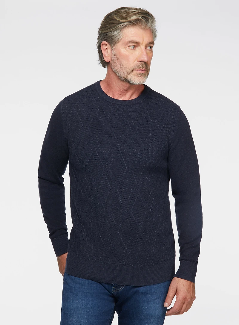 Chandail à motif argyle