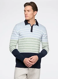 Chandail polo à rayures