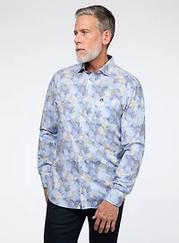 Chemise à motif mosaïque