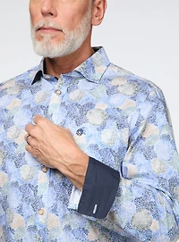 Chemise à motif mosaïque
