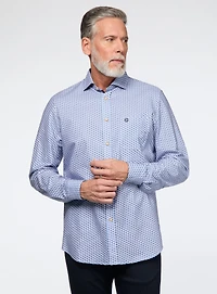 Chemise à motif d’oiseaux