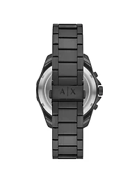 Montre chronographe noire