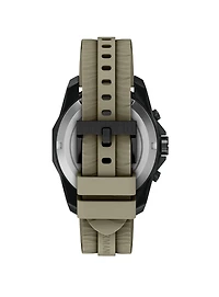 Montre en silicone gris