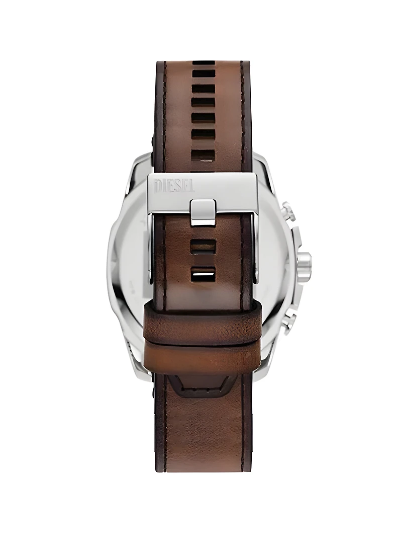 Montre chronographe à cadran bleu
