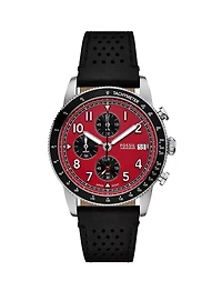 Montre rouge chronographe 'Sport Tourer'