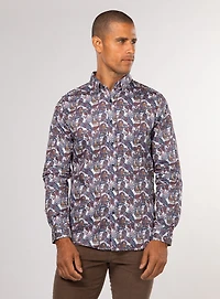 Chemise 'Sabir' imprimé paisley
