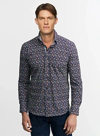 Vine Print 'Vargas' Shirt