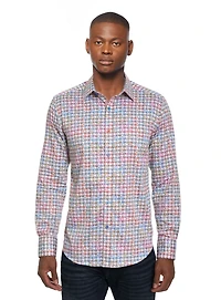 Chemise 'Seven Hills' imprimé abstrait