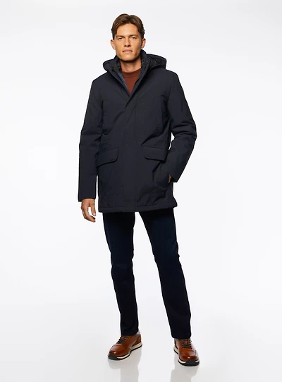 Stand-up Collar Waterproof Overcoat