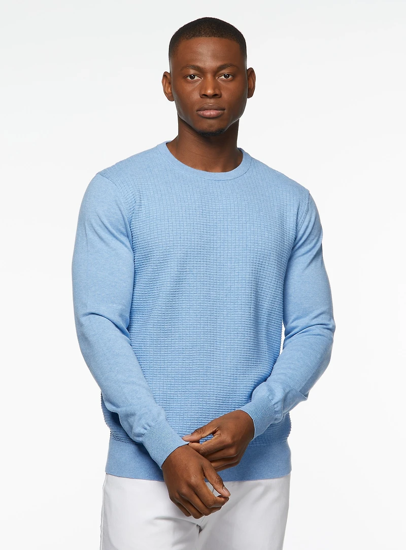 Textured Knit Sweater