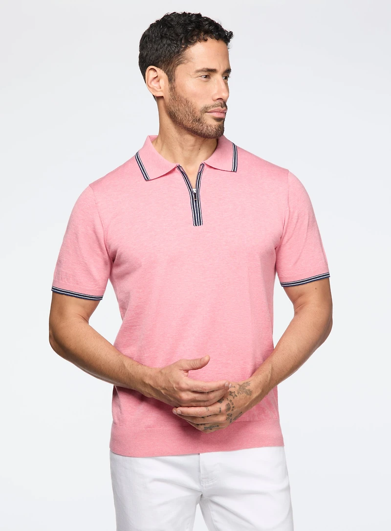 Half-Zip Polo