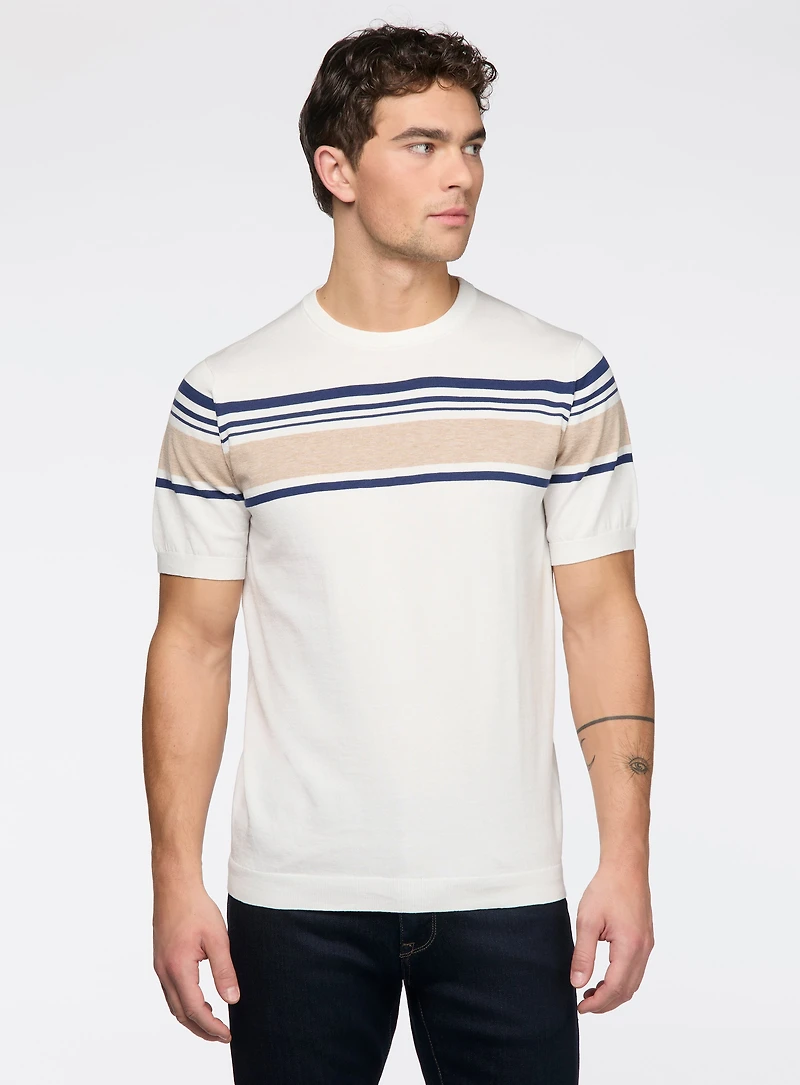 T-shirt à rayures horizontales