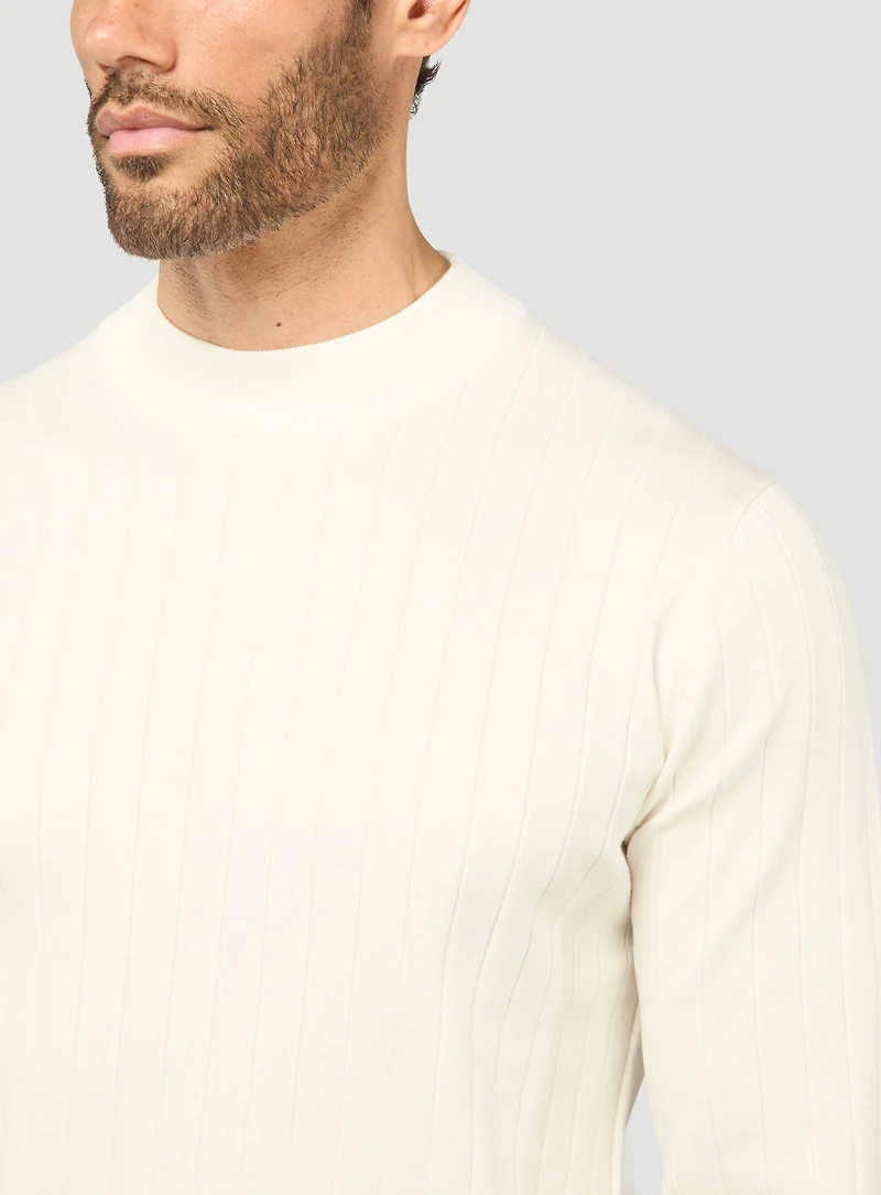 Ribbed Knit Sweater
