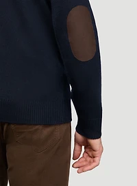 Sweater with Elbow Details