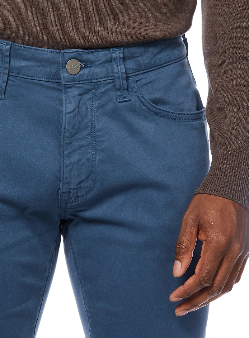 Jeans en tricot turquoise 'Cool'
