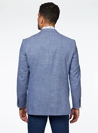 Veston 'Conway' marine hachuré