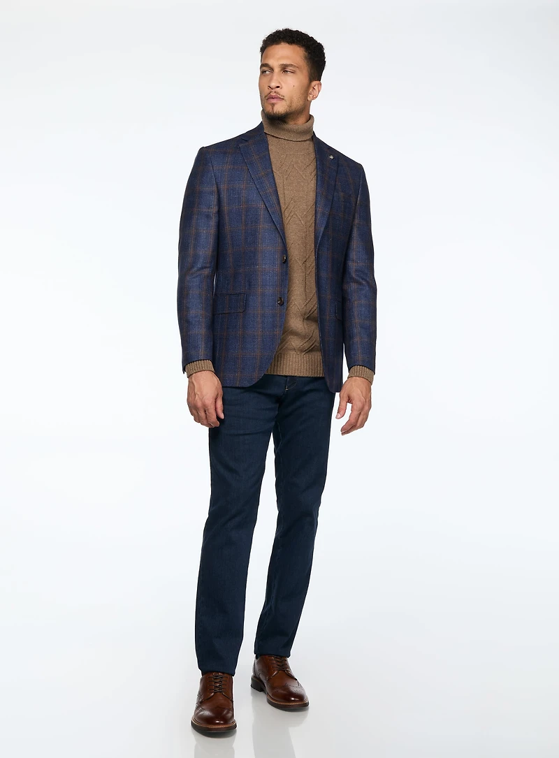 'Conway' Brown Check Sport Jacket