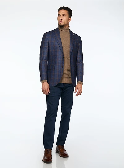 'Conway' Brown Check Sport Jacket