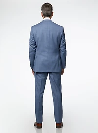 Complet 'Esprit' bleu à carreaux