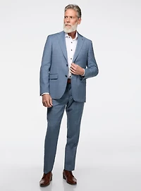'Esprit' Blue Crosshatched Suit