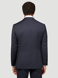 Navy Tonal Check Suit