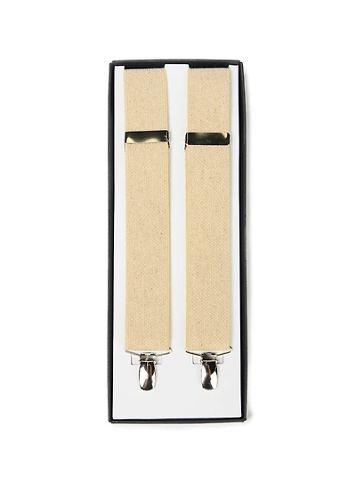 Bretelle croisée beige
