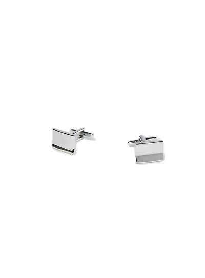 Curved Rectangle Cufflinks