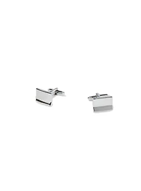 Curved Rectangle Cufflinks
