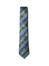 Green Striped Tie