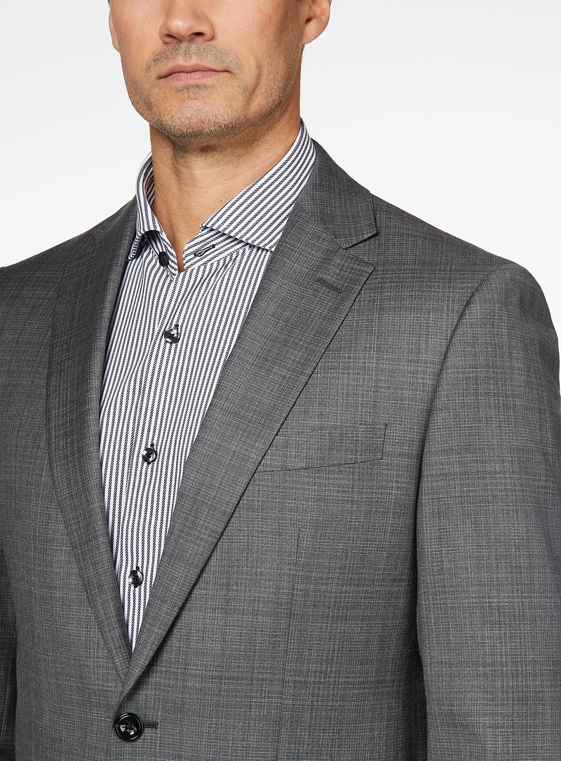 Charcoal Tonal Check Suit