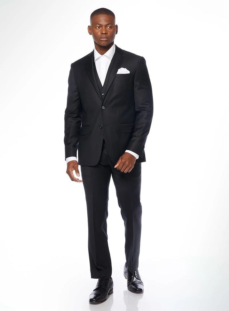 Black Stretch Suit