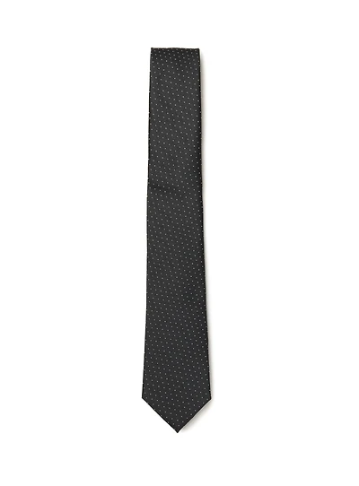 Black Polka Dot Tie