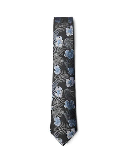 Blue Flowers Tie