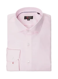 Chemise sans repassage à faux uni